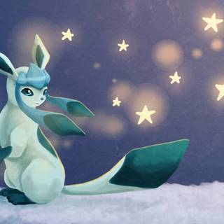 Leafeon and Glaceon wallpaper