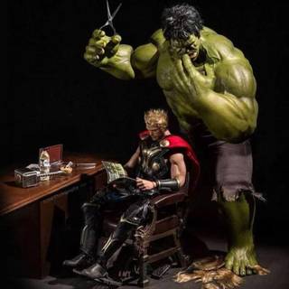 Hulk funny wallpaper