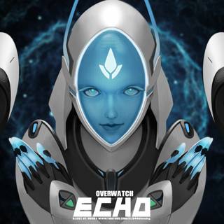 Overwatch Echo wallpaper