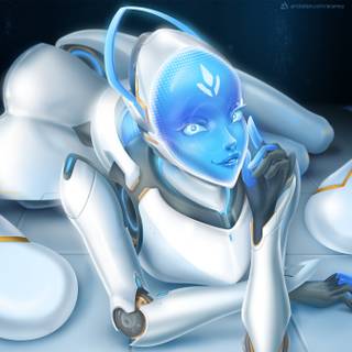 Overwatch Echo wallpaper