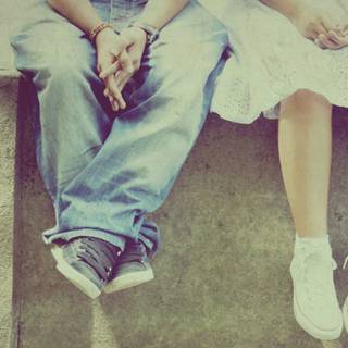 Teenage love wallpaper