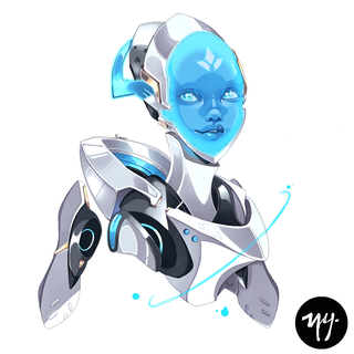 Overwatch Echo wallpaper