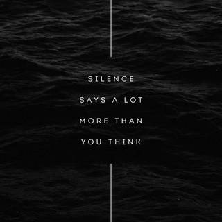Be silent wallpaper
