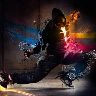 Krumping wallpaper