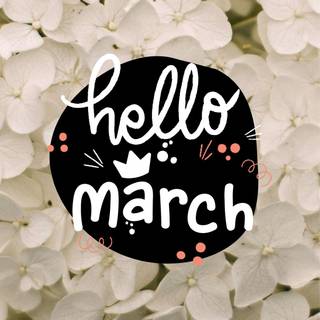 March aesthetic wallpaper