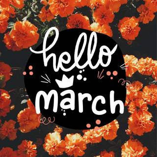 March aesthetic wallpaper