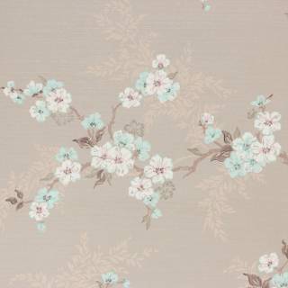 Pastel brown and white springtime wallpaper