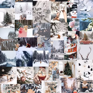 Aesthetic winter vibe wallpaper