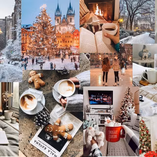 Aesthetic winter vibe wallpaper