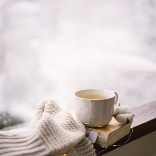 Aesthetic winter vibe wallpaper