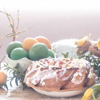 Cozy Easter wallpaper