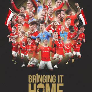 Man United Carabao 2023 wallpaper