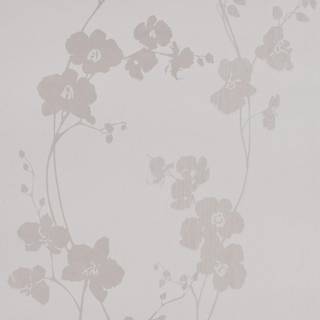 Pastel brown and white springtime wallpaper