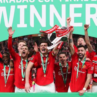 Man United Carabao 2023 wallpaper