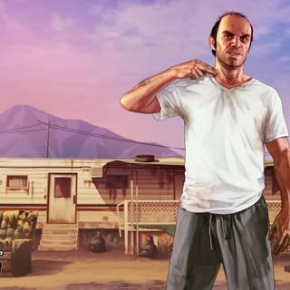 Trevor GTA 5 wallpaper