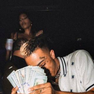 Flexing money wallpaper