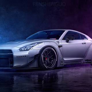 GTR R34 4K wallpaper