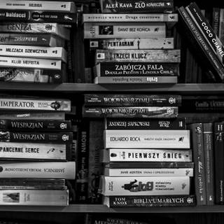 White book wallpaper