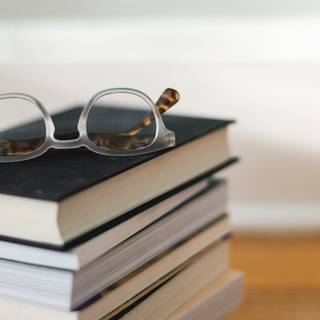 White book wallpaper