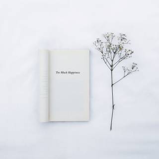 White book wallpaper