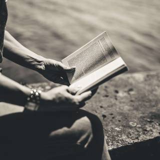 White book wallpaper