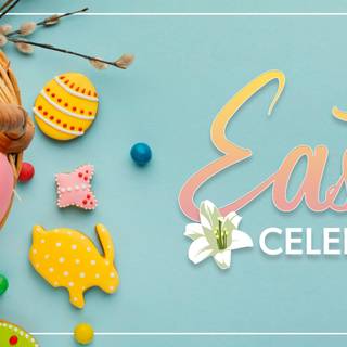 2023 Easter eggs HD wallpaper