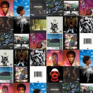 Hip hop album covers wallpaper