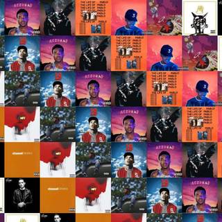 Hip hop album covers wallpaper