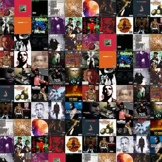Hip hop album covers wallpaper