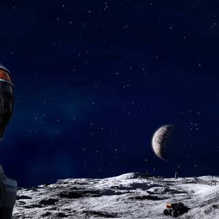 Deliver us the Moon wallpaper