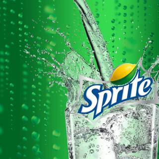 Sprite logo wallpaper