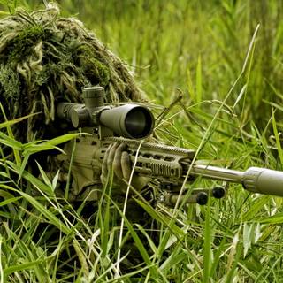 Military sniper wallpaper
