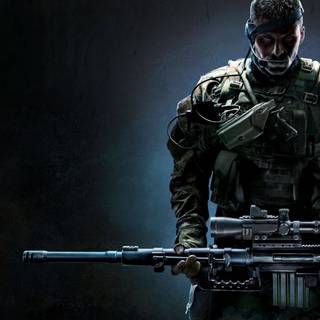 Military sniper wallpaper