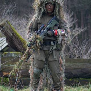 Military sniper wallpaper