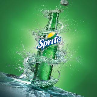 Sprite logo wallpaper