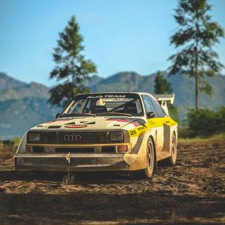 Audi Quattro S1 phone wallpaper
