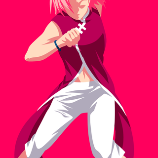 Sakura Haruno phone wallpaper