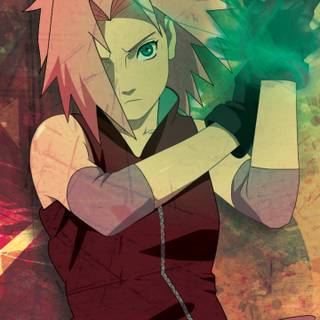 Sakura Haruno phone wallpaper