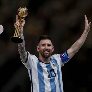 Messi World Cup desktop wallpaper
