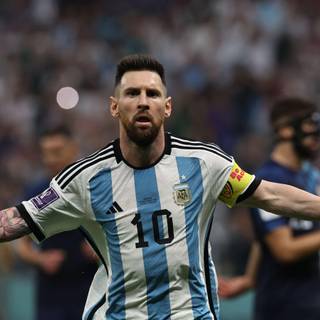 Messi World Cup desktop wallpaper
