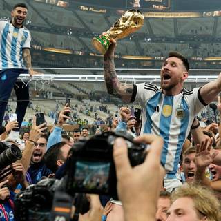 Messi World Cup desktop wallpaper