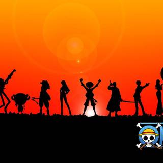 Anime sunset 1920x1080 PS4 wallpaper