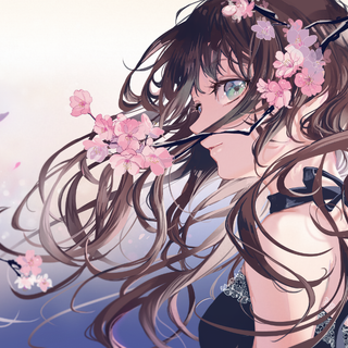 Anime Sakura Tree wallpaper