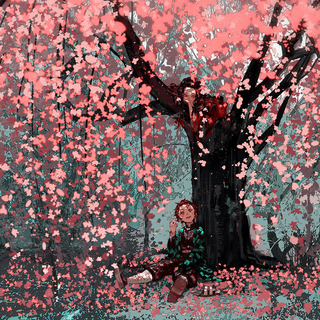 Anime Sakura Tree wallpaper