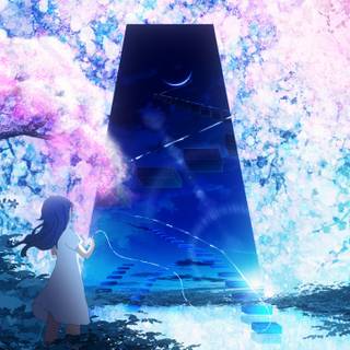 Anime Sakura Tree wallpaper