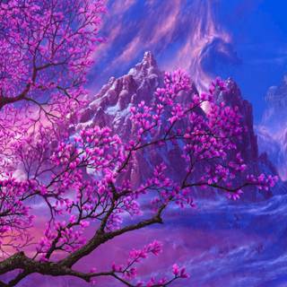 Anime Sakura Tree wallpaper