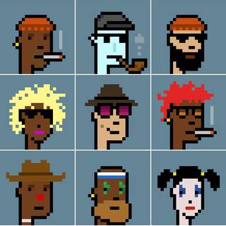 Cryptopunk wallpaper