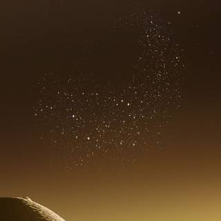 Gold galaxy wallpaper