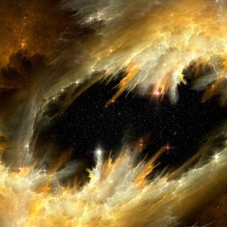 Gold galaxy wallpaper