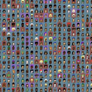 Cryptopunk wallpaper